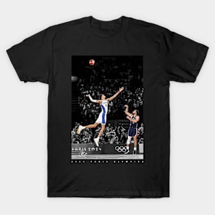 Steph Curry over Wemby T-Shirt